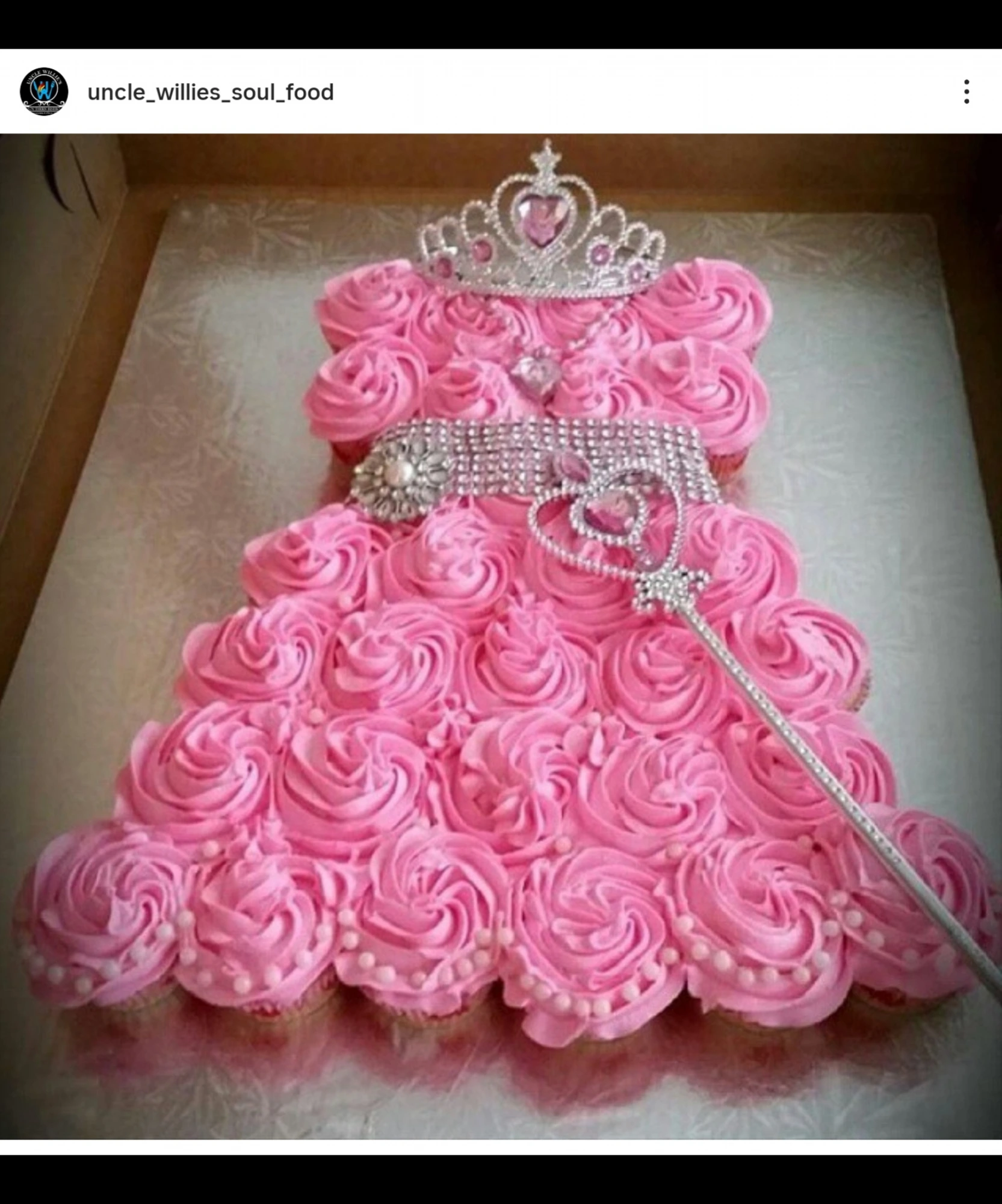 Pink Princess Cupcakes