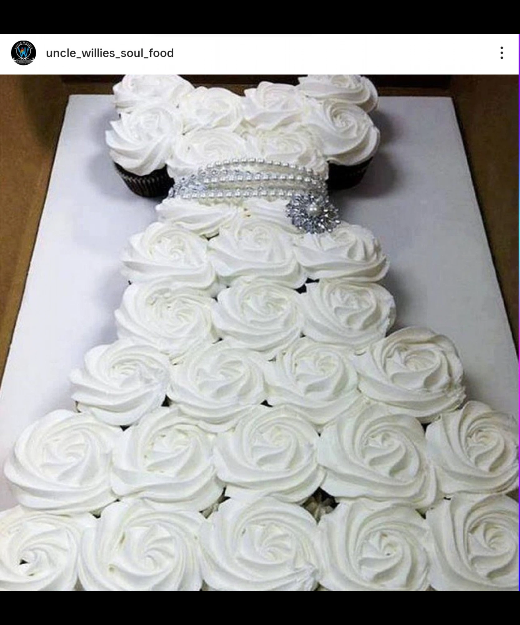 Bridal Cupcake Dress